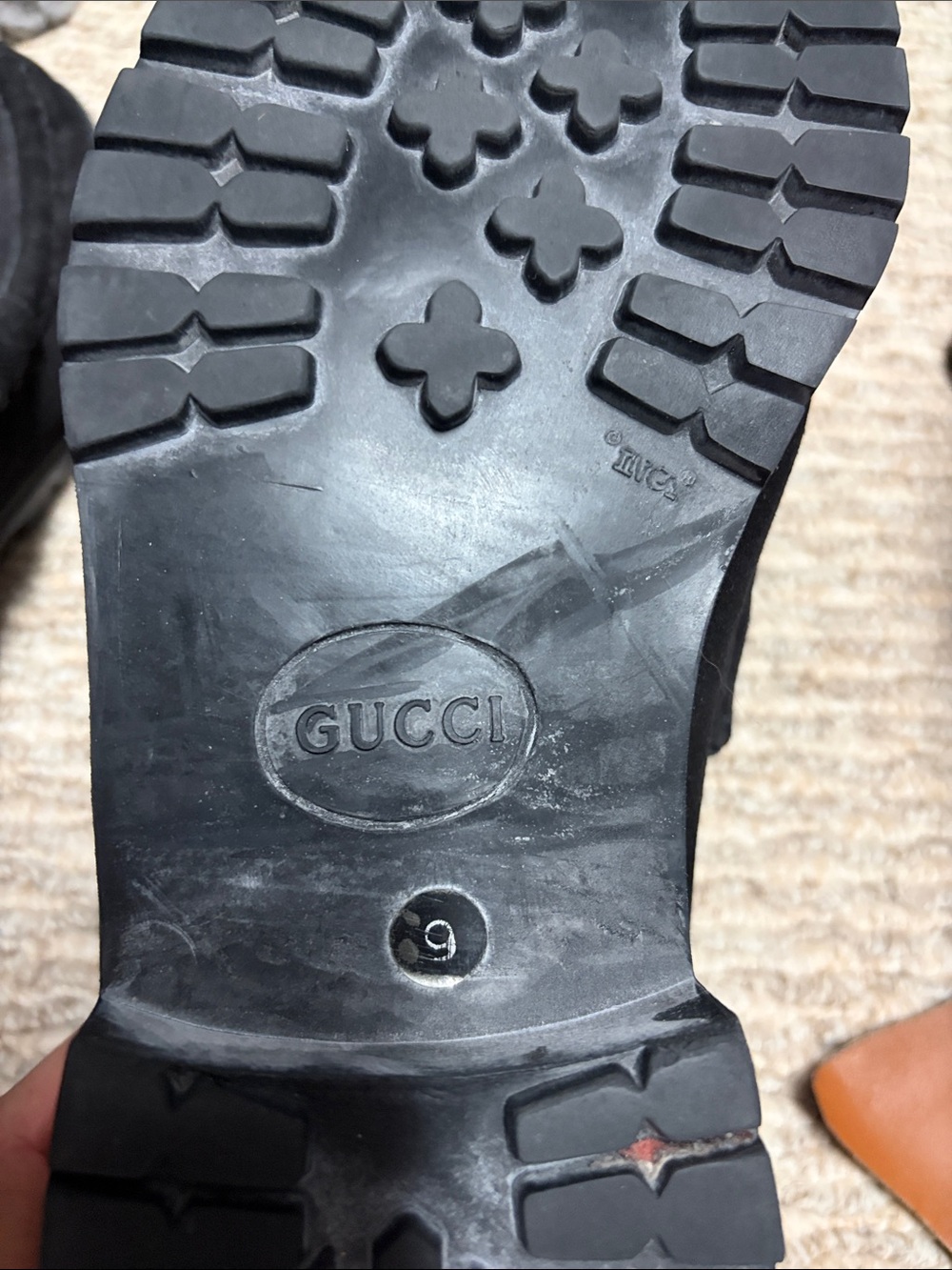 Gucci Black Suede Horsebit Loafers - Picture 6 of 7